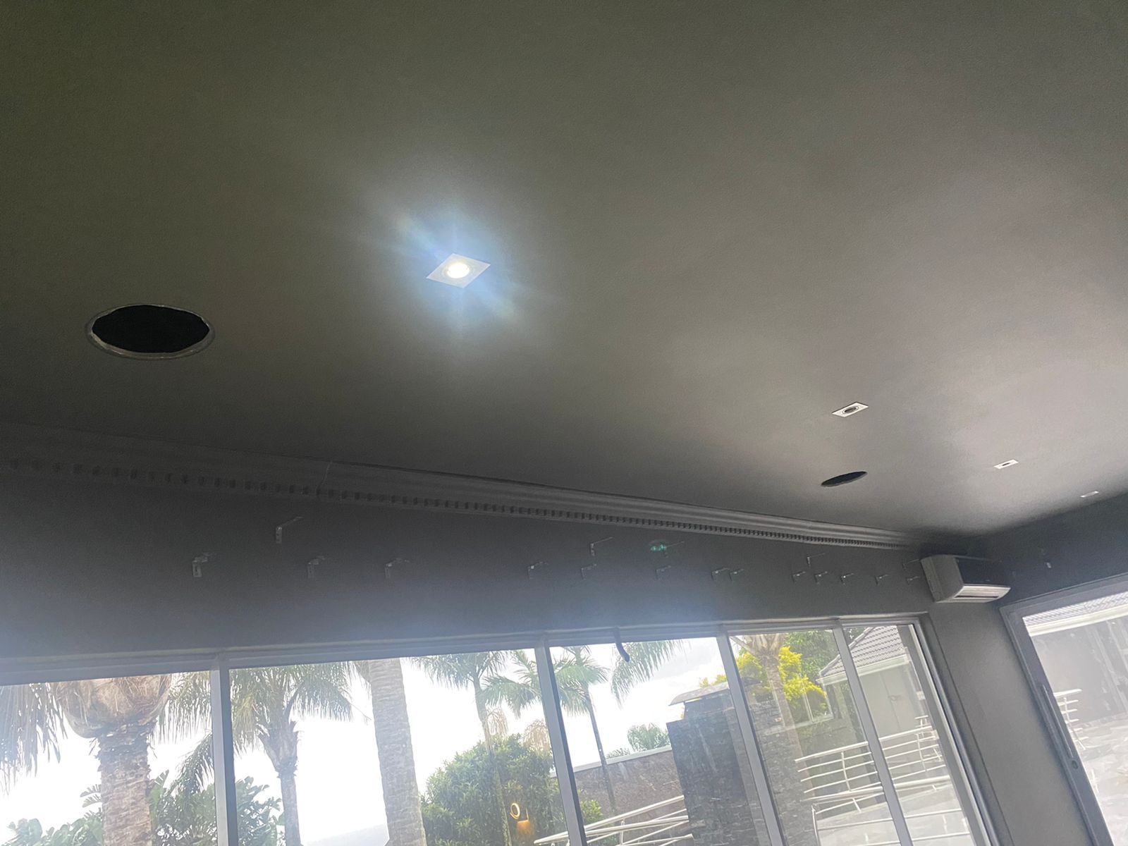 Home cinema installation access planning before final handover