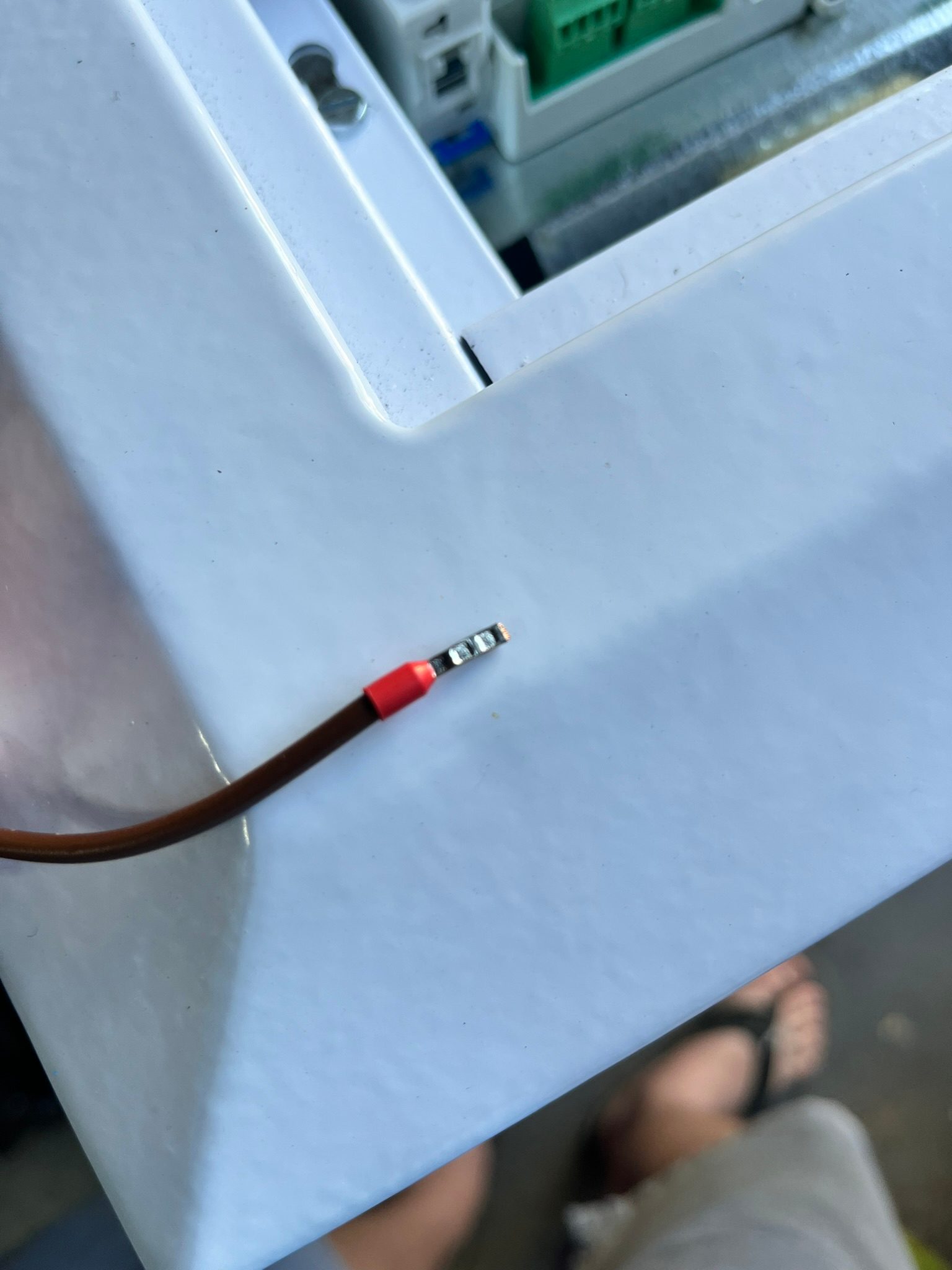 RJ45 termination detail showing the workmanship behind reliable AV and network infrastructure